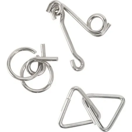 Set de 3 jeux de réflexion Nilo