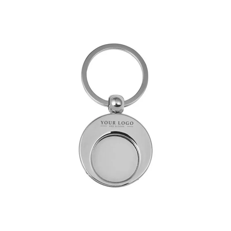 Porte-clés en métal avec jeton Christie