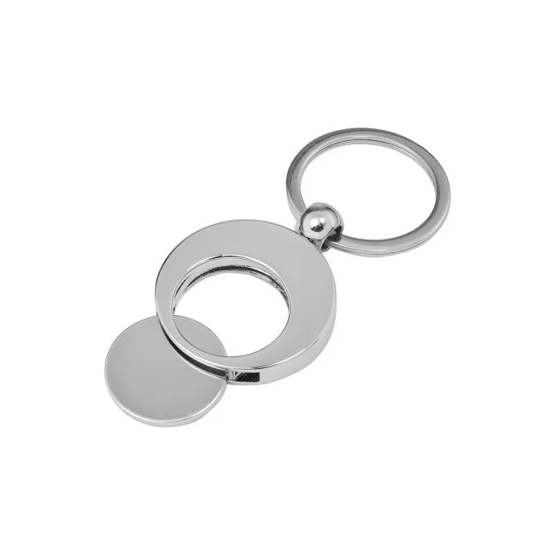 Porte-clés en métal avec jeton Christie