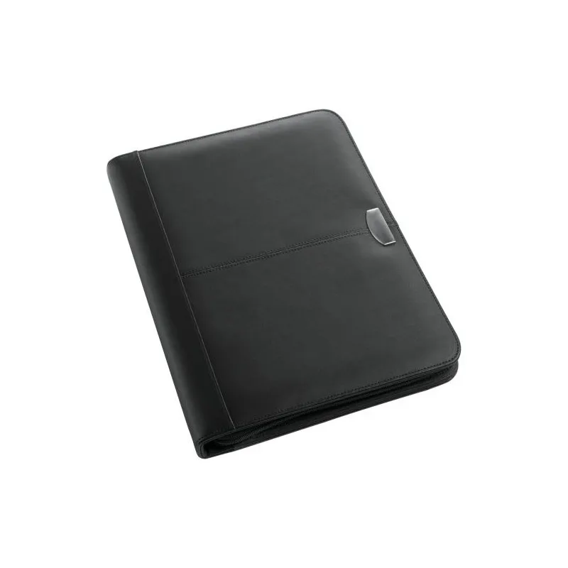 Conférencier A4 zippé en cuir reconstitué Josie