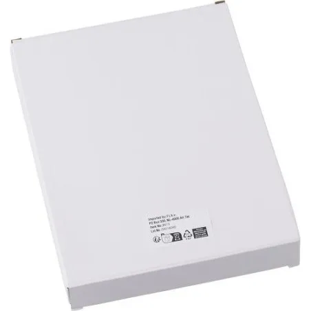 Conférencier zippé A5 en cuir reconstitué personnalisé - Rosa Matières : polyester Taille textile : S Couleurs : bleu impression