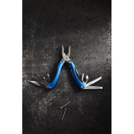 Pince multifonction personnalisée de qualité - Céline Matières : polypropylène (PP) Couleurs : bleu cadeau collaborateur premium