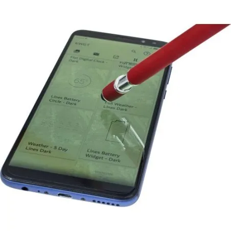 Stylo bille personnalisé en métal Primo Matières : polyester Taille textile : M Couleurs : bleu objet promo petit budget