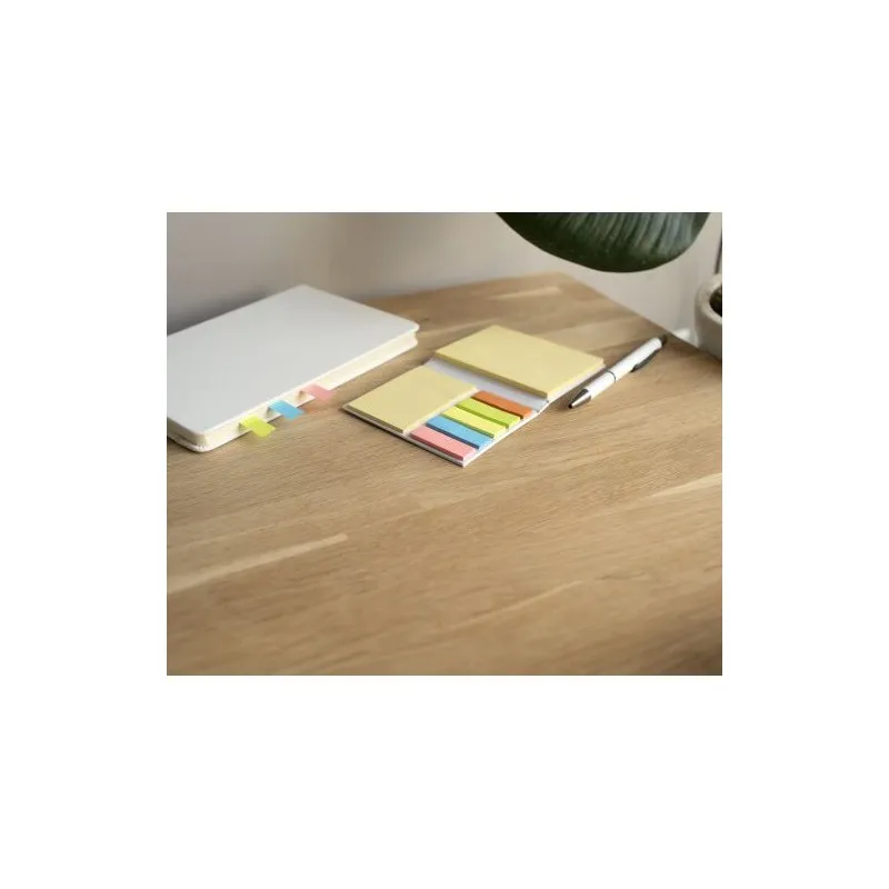 Etui pratique et coloré avec papier repositionnable Duke Matières : céramique Couleurs : noir objet promo petit budget