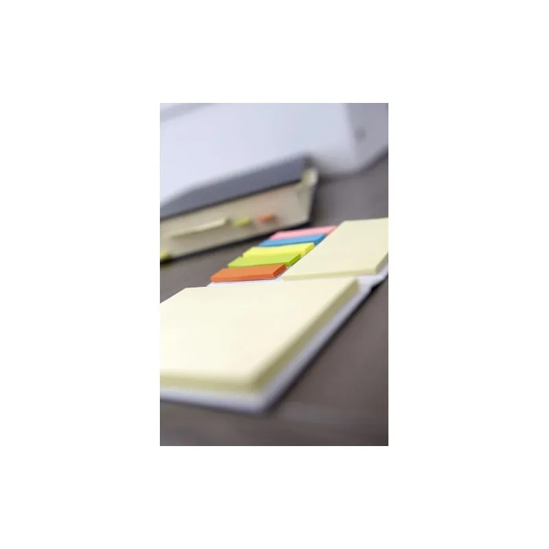 Etui pratique et coloré avec papier repositionnable Duke Matières : céramique Couleurs : vert goodies personnalisé en stock