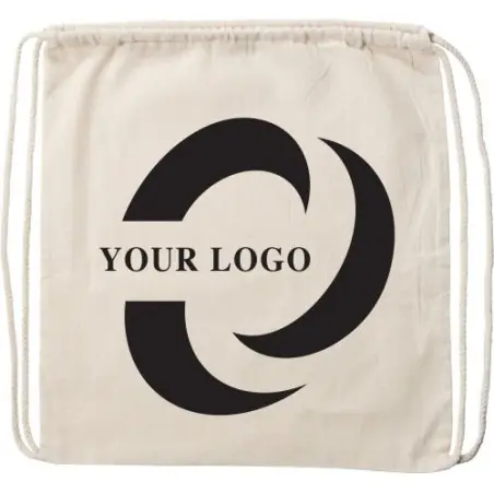 Sac à dos en coton Dominique Personnalisé