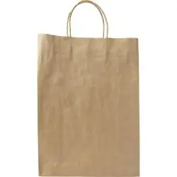 Sac en papier personnalisé - Rumaya Matières : aluminium Couleurs : vert foncé