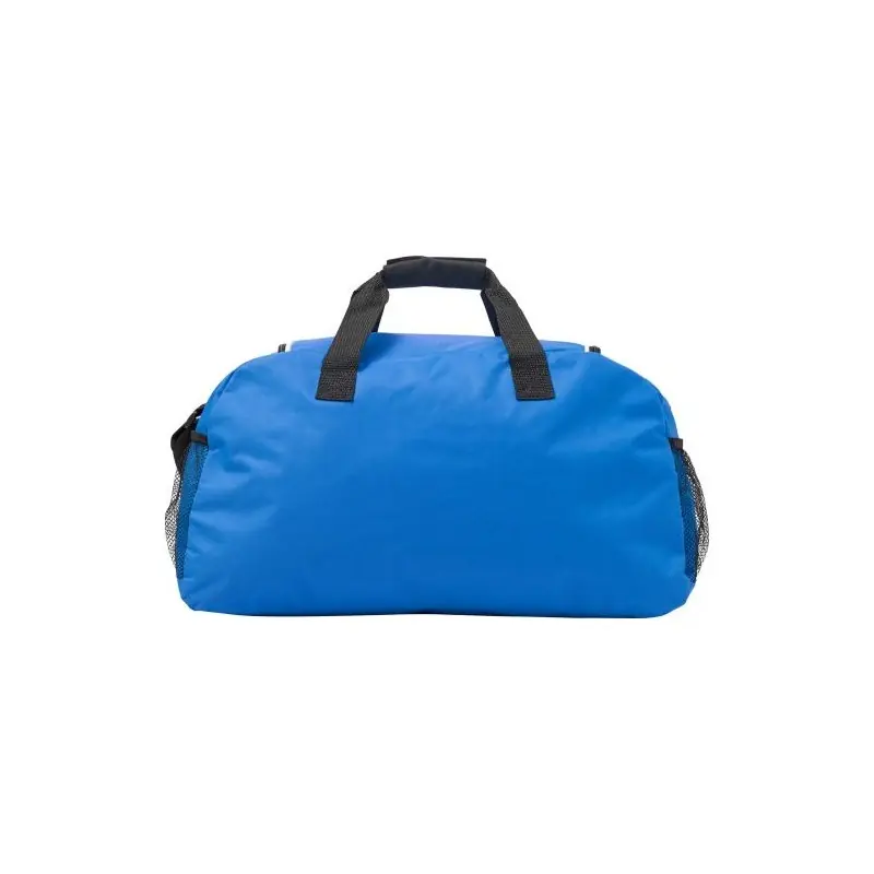 Sac de sport personnalisé en polyester idéal pour vos loisirs - Daphne Matières : aluminium Couleurs : bleu marine goodies publi
