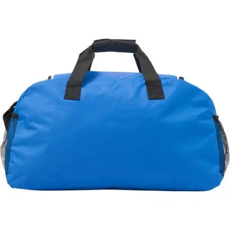 Sac de sport personnalisé en polyester idéal pour vos loisirs - Daphne Matières : aluminium Couleurs : bleu marine goodies publi