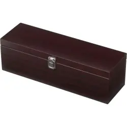 Coffret à vin de luxe personnalisé de 5 pièces Nikita Matières : polyester Taille textile : L Couleurs : blanc 2