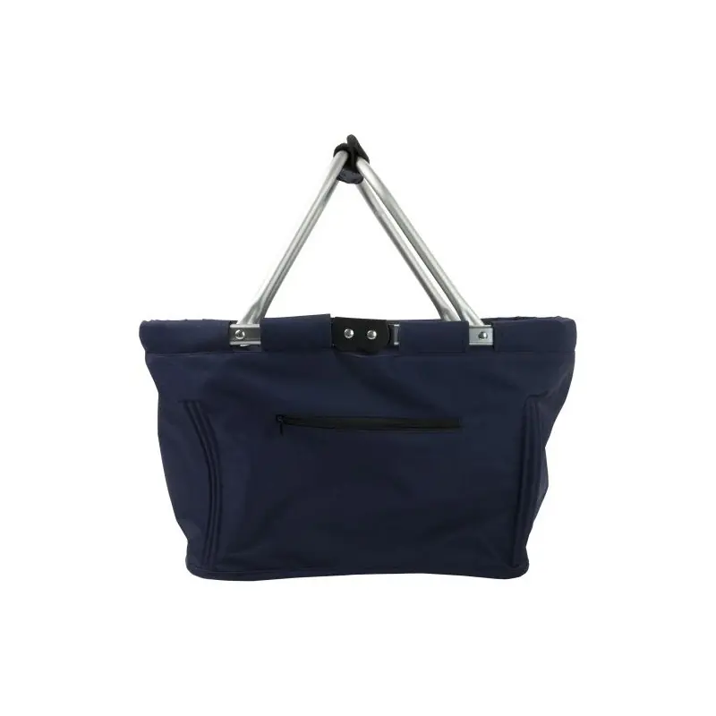 Panier pliable écologique en polyester - Nadine Matières : polyester Taille textile : S Couleurs : rouge personnalisable avec vo