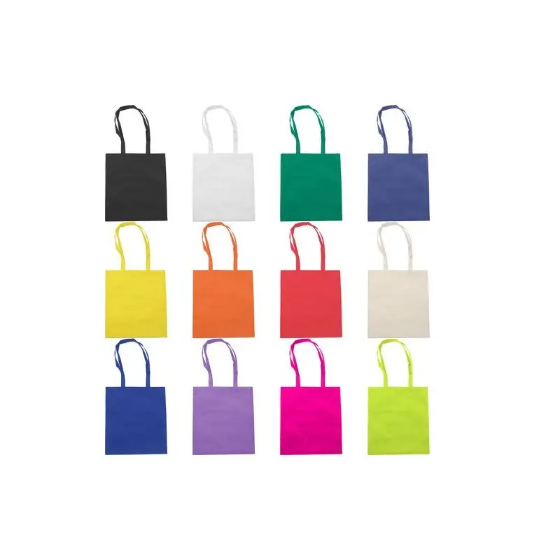 Sac Shopping Écologique et Personnalisé en Non-Tissé Talisa Matières : coton Couleurs : orange objet promo petit budget