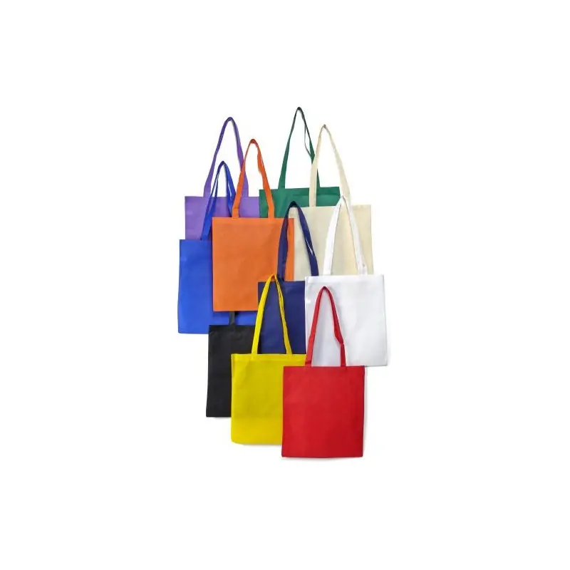 Sac Shopping Écologique et Personnalisé en Non-Tissé Talisa Matières : polyester Couleurs : gris personnalisable avec votre logo