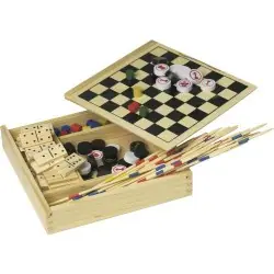 Set de 5 jeux en coffret - Idéal pour les loisirs