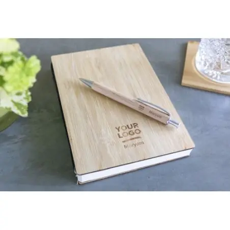 Stylo Bille en Bois Marissa - Élégance Écologique