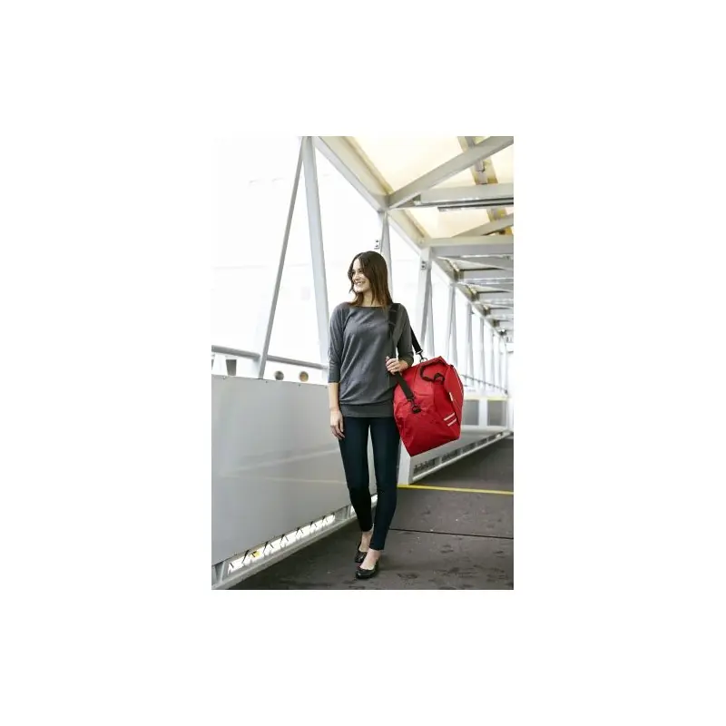 Sac de sport publicitaire en polyester - Marwan Matières : bois Couleurs : blanc livraison express 24h 48h