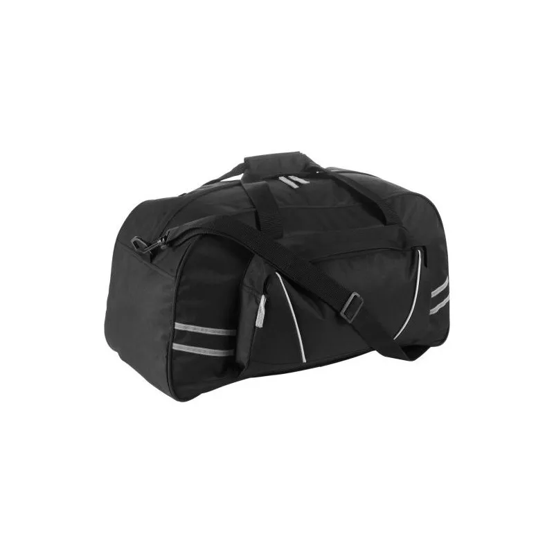 Sac de sport publicitaire en polyester - Marwan Matières : bois Couleurs : bleu clair personnalisable avec votre logo