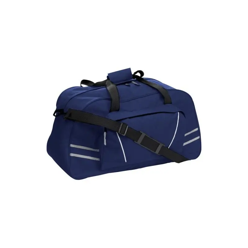 Sac de sport publicitaire en polyester - Marwan Matières : bois Couleurs : bleu clair goodies publicitaire événementiel