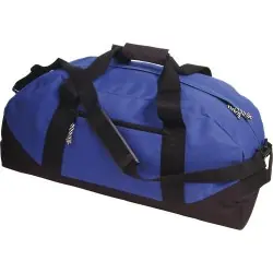 Sac de sport personnalisé en polyester - Amir Matières : bois Couleurs : bleu objet promotionnel éco-responsable