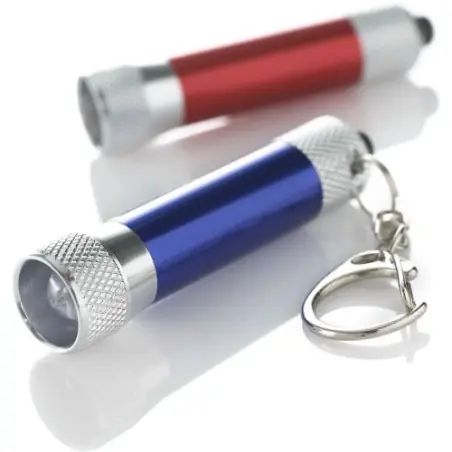 Porte-clés torche en métal Audrey - Pratique et Élégant