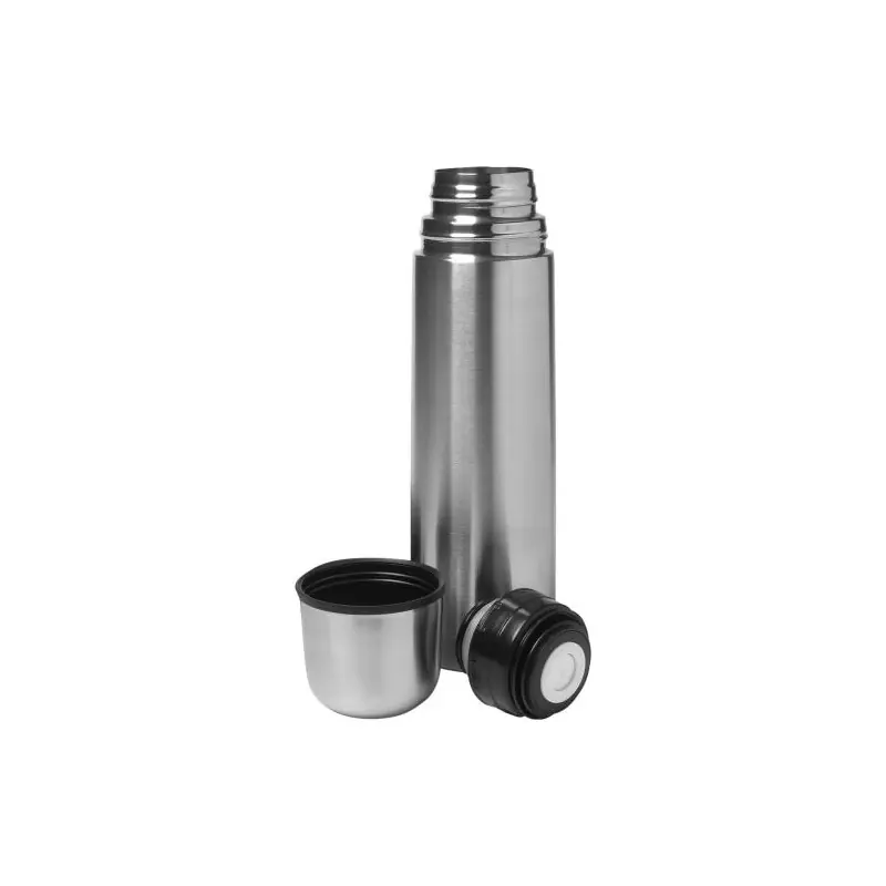 Bouteille isotherme écologique en acier inoxydable 750 ml Alexandros Matières : aluminium recyclé  Couleurs : blanc goodies publ