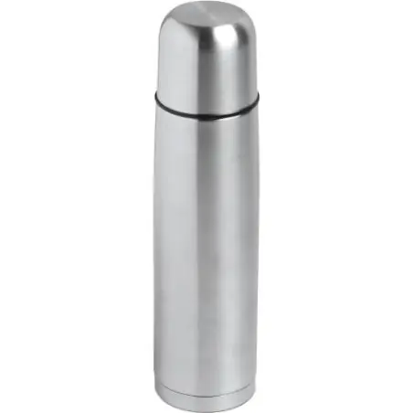 Bouteille isotherme personnalisée en acier inoxydable de 500 ml Mona Matières : aluminium recyclé  Couleurs : argenté livraison 