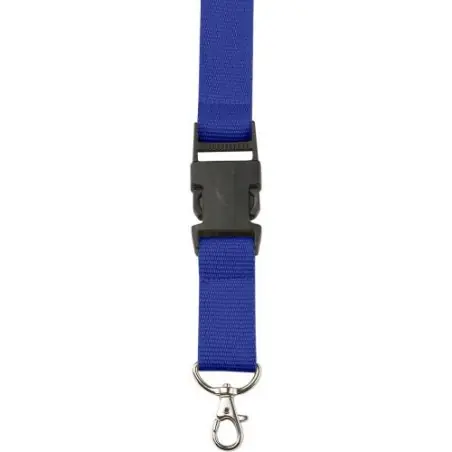 Lanyard personnalisé en polyester accessoire publicitaire Bobbi Matières : coton Taille textile : L Couleurs : gris objet promot