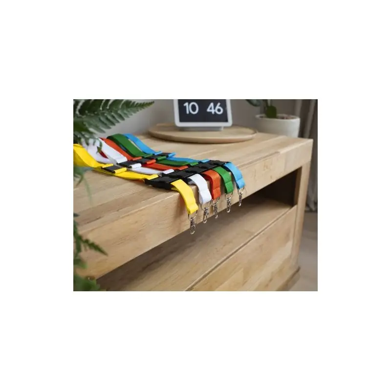 Lanyard personnalisé en polyester accessoire publicitaire Bobbi Matières : coton Taille textile : XL Couleurs : naturel marquage