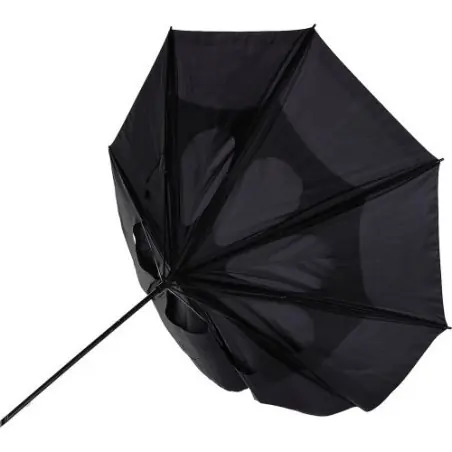Parapluie grand golf résistant aux tempêtes - Debbie Matières : polyester Taille textile : XS Couleurs : noir impression logo ha