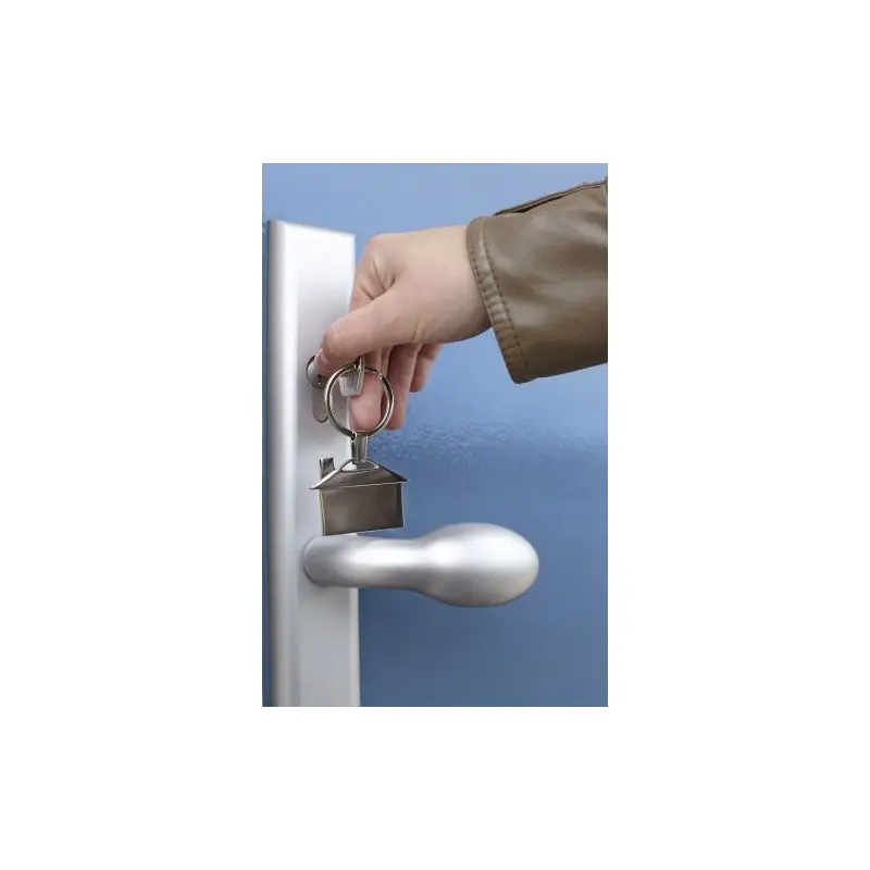 Porte-clés métalliques personnalisés Mika - Cadeau Matières : aluminium Couleurs : bleu marine impression haute définition