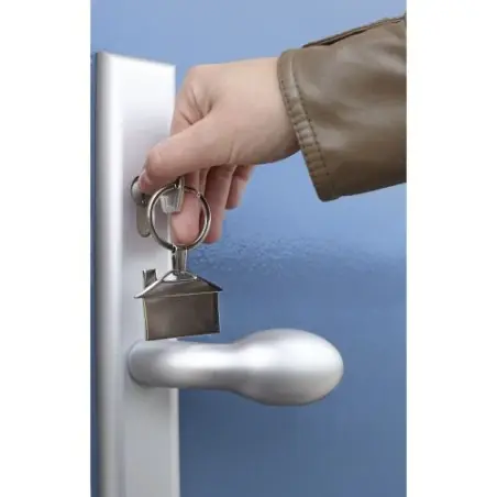 Porte-clés métalliques personnalisés Mika - Cadeau Matières : aluminium Couleurs : bleu marine impression haute définition