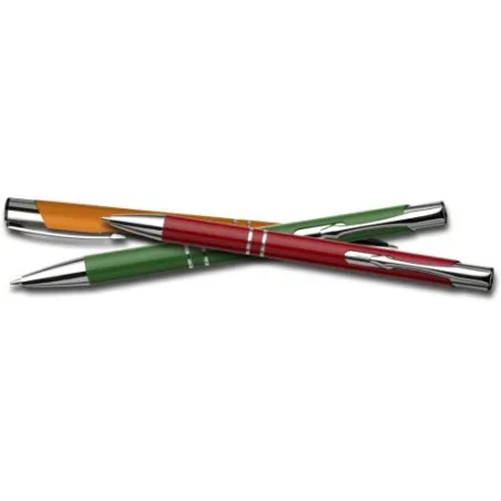 Stylo bille personnalisé en aluminium - Albacete Matières : verre impression haute définition