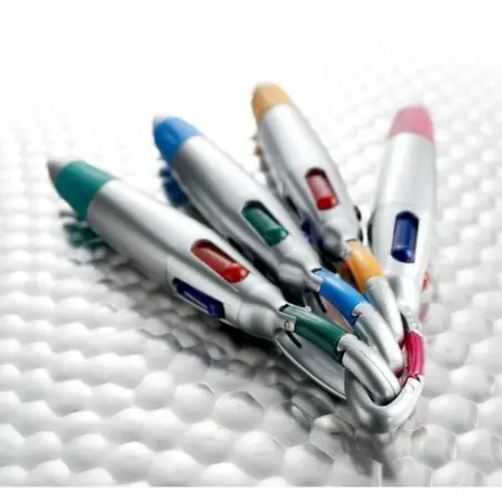 Stylo bille personnalisé en plastique pratique - Marvin Matières : bois cadeau client original