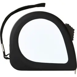 Mètre-ruban personnalisé en plastique de 5 m - Emmanuel Matières : acier inoxydable Couleurs : gris