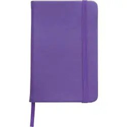 Carnet A6 Écologique avec Couverture PU Élégante Dita Couleurs : blanc Matières : polyester recyclé