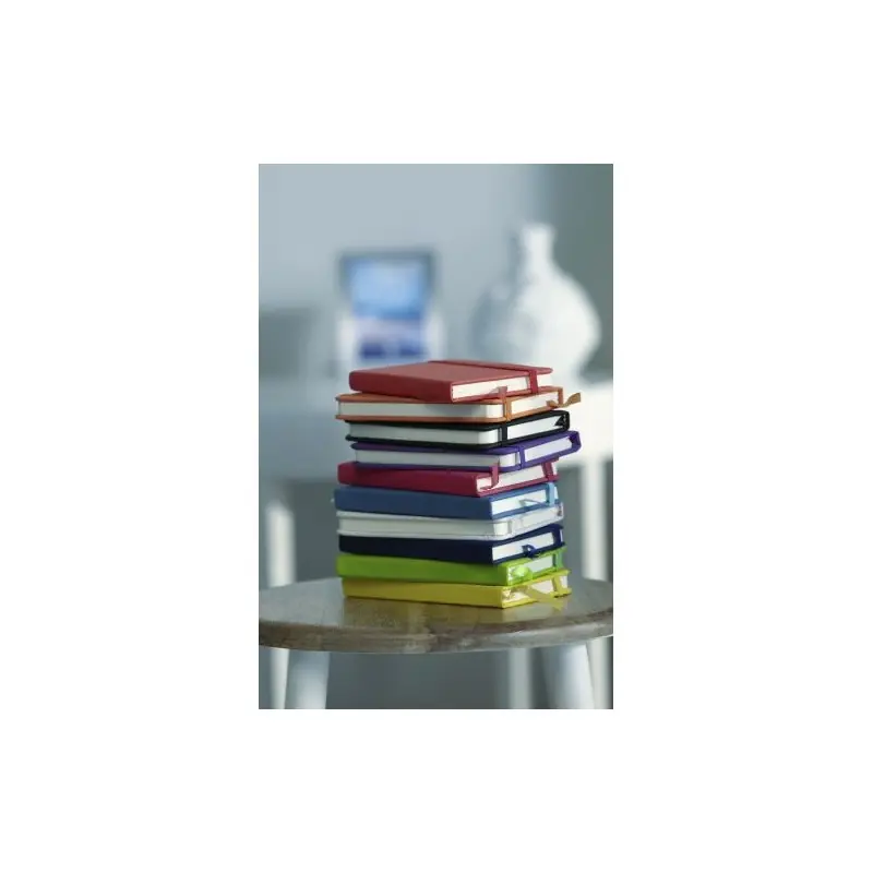 Carnet A6 Écologique avec Couverture PU Élégante Dita Couleurs : vert Matières : polyester recyclé cadeau client original