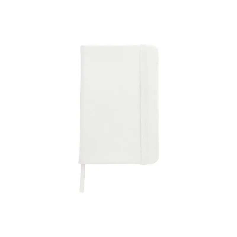 Carnet A6 Écologique avec Couverture PU Élégante Dita Couleurs : bleu Matières : polyester recyclé personnalisable avec votre lo