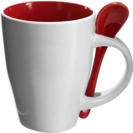 Mug en céramique personnalisé idéal pour cadeau d'entreprise - Eduardo Couleurs : bleu