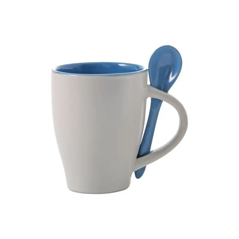 Mug en céramique personnalisé idéal pour cadeau d'entreprise - Eduardo Matières : aluminium recyclé  Couleurs : vert goodies pub