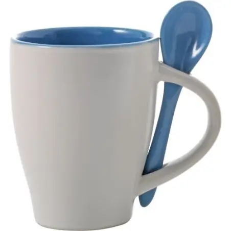 Mug en céramique personnalisé idéal pour cadeau d'entreprise - Eduardo Matières : aluminium recyclé  Couleurs : vert goodies pub
