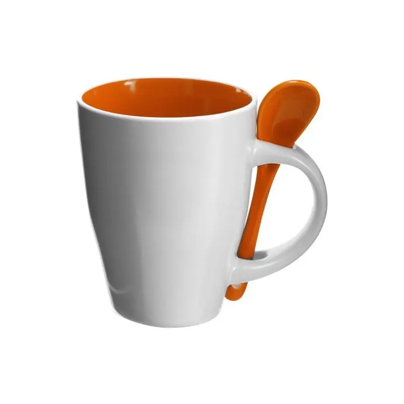 Mug en céramique personnalisé idéal pour cadeau d'entreprise - Eduardo Matières : aluminium recyclé  Couleurs : vert goodies pub