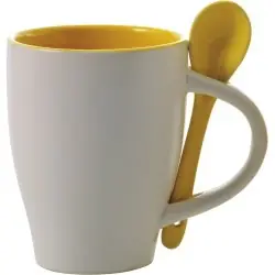 Mug en céramique personnalisé idéal pour cadeau d'entreprise - Eduardo Couleurs : bleu 2