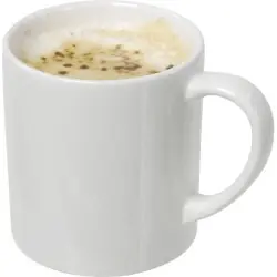 Mug en céramique unique et personnalisé pour entreprise Rachelle Matières : aluminium recyclé  Couleurs : argenté