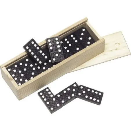 Jeu de Dominos Enid en Bois - Écrin Élégant