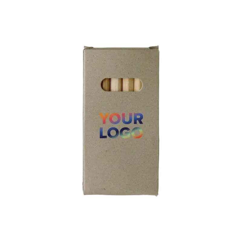 Set de 6 Crayons Gigi - Couleurs Éclatantes