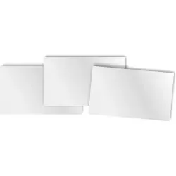 Porte-clés personnalisés en plastique écologiques Leo Matières : métal Couleurs : noir 2