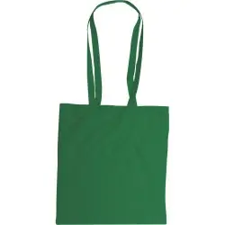 Sac shopping personnalisé en coton écologique - Amanda Matières : papier recyclé Couleurs : blanc
